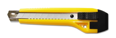 Нож канц. 18мм "Universal" auto-lock с 2 зап. лезв. в блистере  ЕК 19149