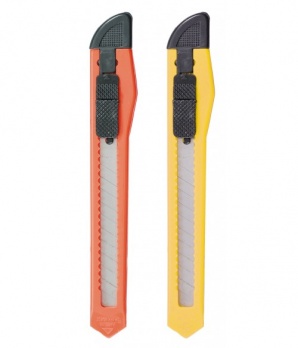 Нож канц. 9мм "Standart" auto-lock  ЕК 19146