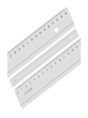 Линейка 40см прозр.  ЛН53
