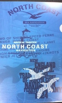 Папка-уголок А4 "North coast"  ЕК 17729