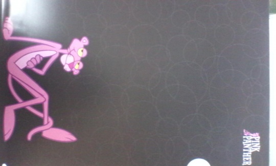 Папка-уголок А4 "Pink Panther"  ЕК 17374