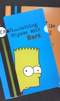 Папка-уголок А4 "Simpsons. Bart"  ЕК 18096