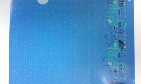 Папка-уголок А4 "Water"  ЕК 18026