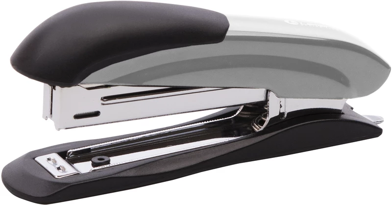 Степлер 10 на 12л. серый "Lamark"  630