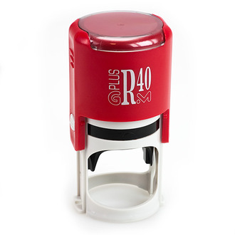 Оснастка д/печати в боксе корп. красный GRM  R40 plus