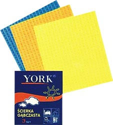 Салфетки хоз.н-р 3 шт./уп.YORK