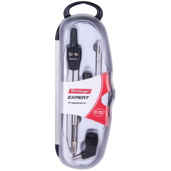 Готовальня "Expert", 4 предмета  DS_00404