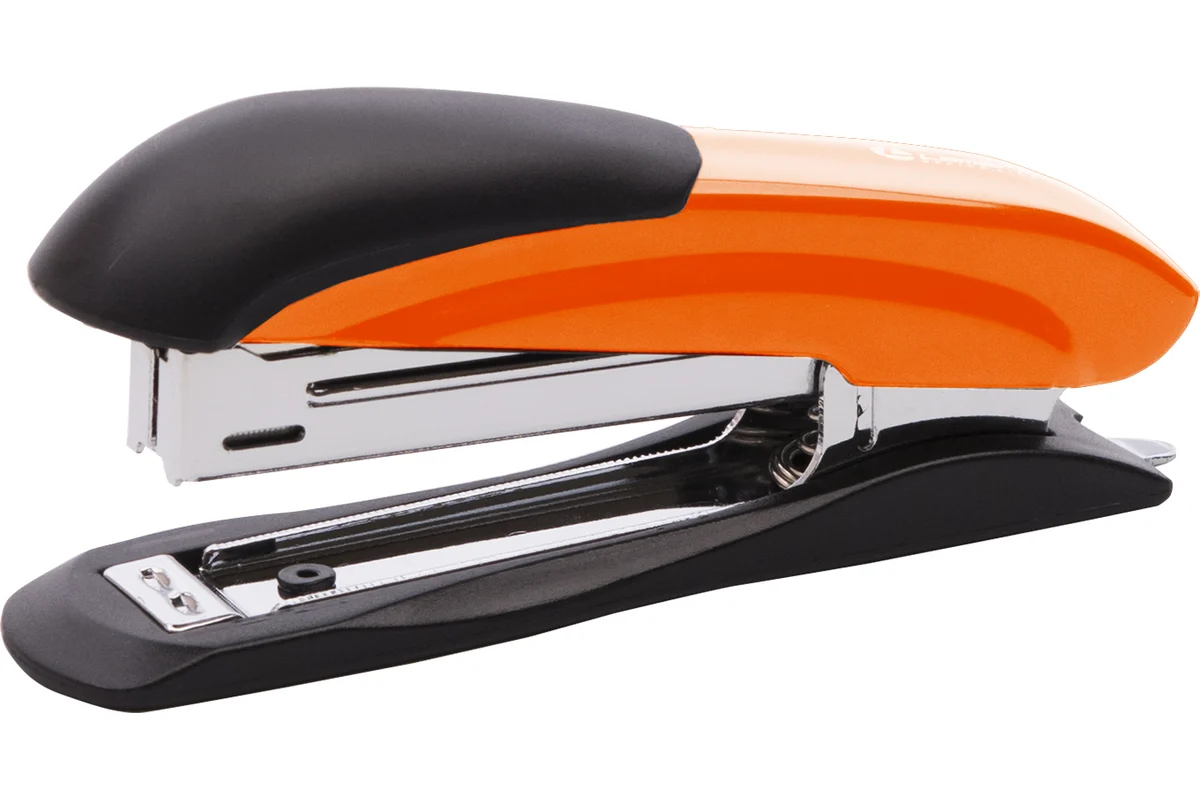 Степлер 10 на 12л. оранжевый "Lamark"  630