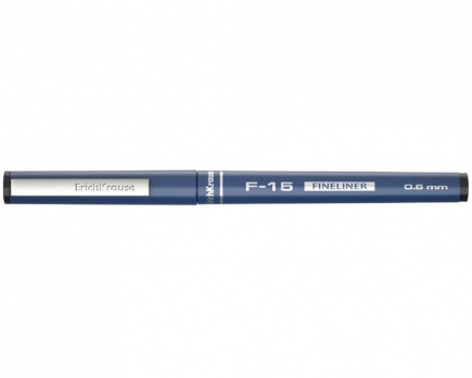 Ручка капилляр. черная F-15   EK 37066