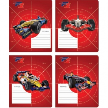 Тетрадь 12л. лин. "Формула скорости"    28919