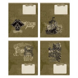 Тетрадь 12л. лин. "Пираты"    23812