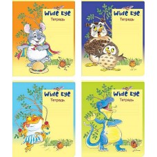 Тетрадь 12л. лин. "Широко раскрытый глаз"    27310