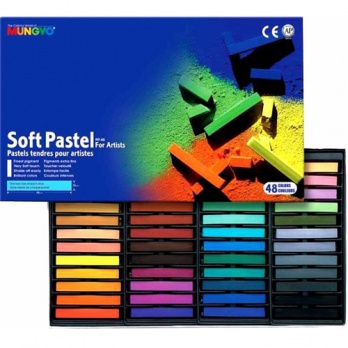 Пастель сухая 48 цв. MUNGYO мягкая квадратная