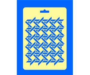 Трафарет №15 Геометрический 14х20 см