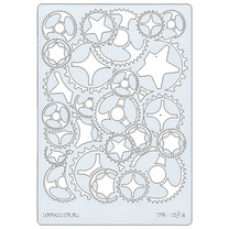 Трафарет-маска "Mr.Painter" TFR-10 "Шестеренки"