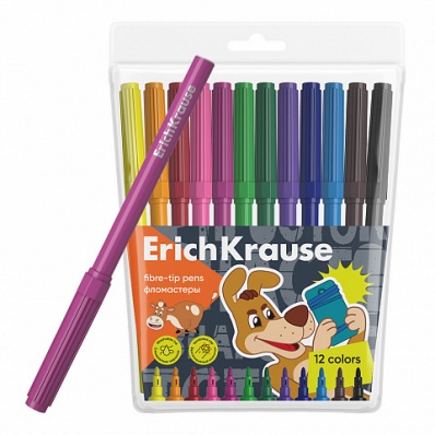 Фломастеры 12цв. "Простоквашино"   EK  61065