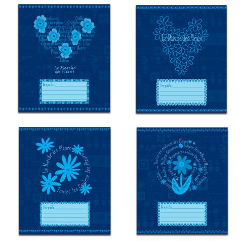 Тетрадь 12л. лин. "Парад цветов" 23208