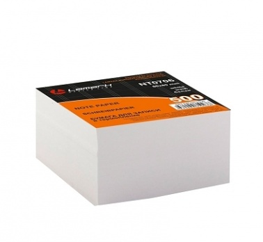 Блок д/записей 80*80*50 белый "lamark"  NT0706