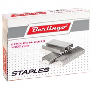 Скобы д/степлера №23/13 оцинков. (1000шт/уп.)  DSk_23130