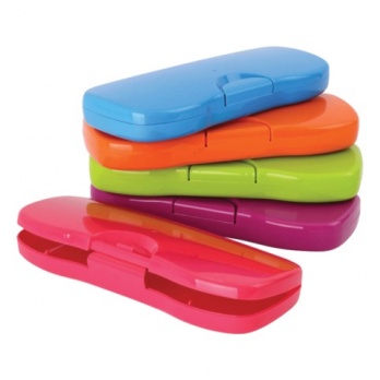 Пенал-футляр пласт. "Intensive" ассорти ПН62