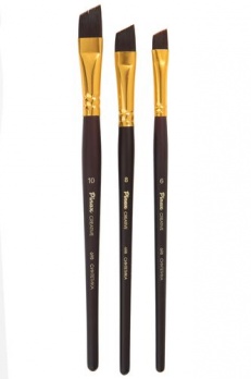 Кисть Синт. пл. №10 скош. жесткая  CREATIVE