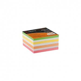 Блок д/записей 80*80  500л. цветной "Lamark"  NT0713