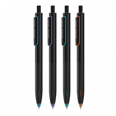 Ручка шар. автомат. синяя 0,7мм Berlingo "Writech.x100"  CBm_77515