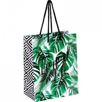 Пакет бум./ламин. 18*23*10см "Tropical life" YPm_32919